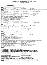 Đề cương ôn tập học kỳ II (năm 2009  2010) môn Tin học 7